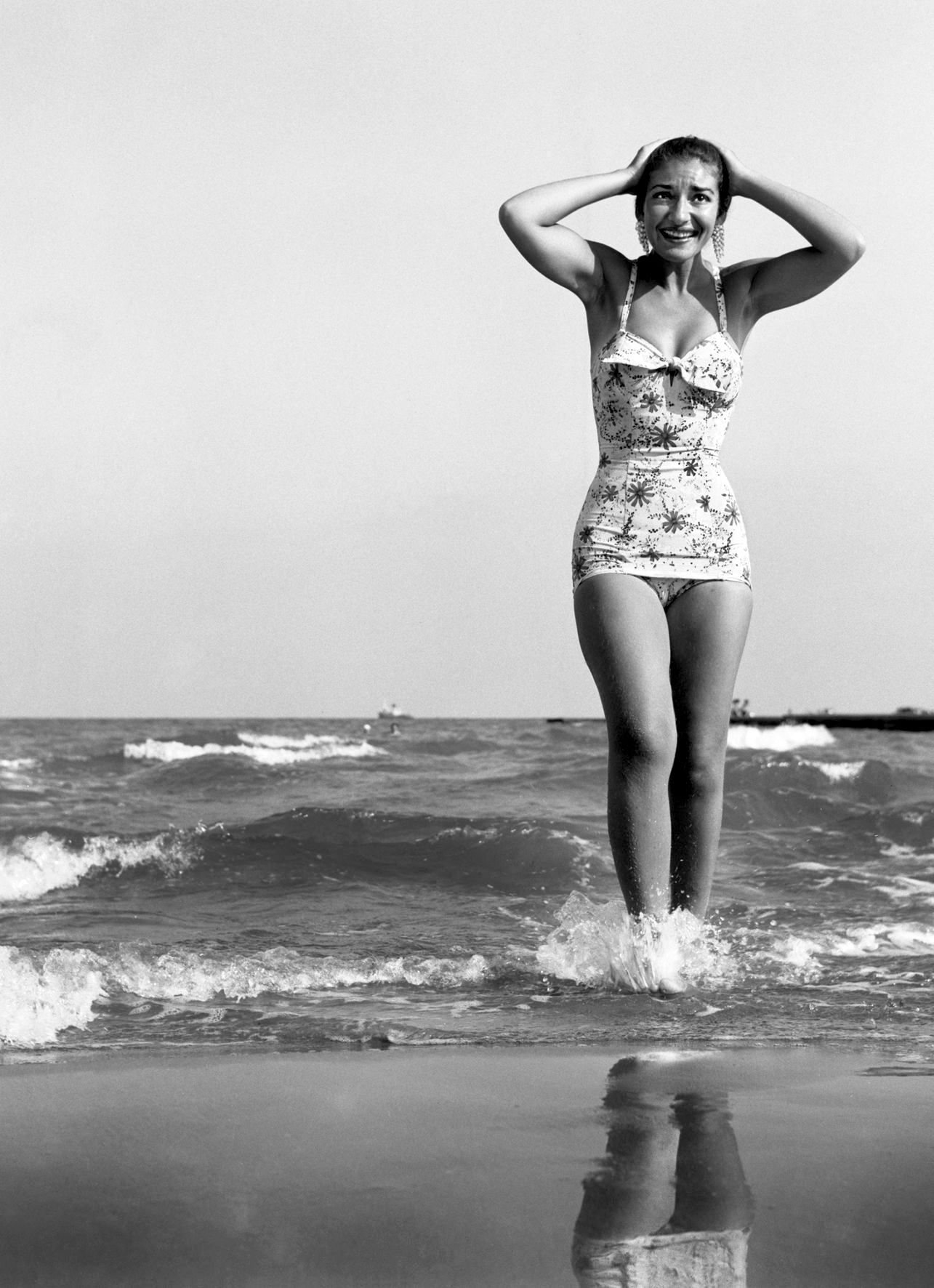 Maria Callas Bikini Photo