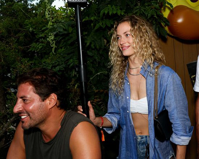 Hannah Ferguson with her husband Imad Izemrane