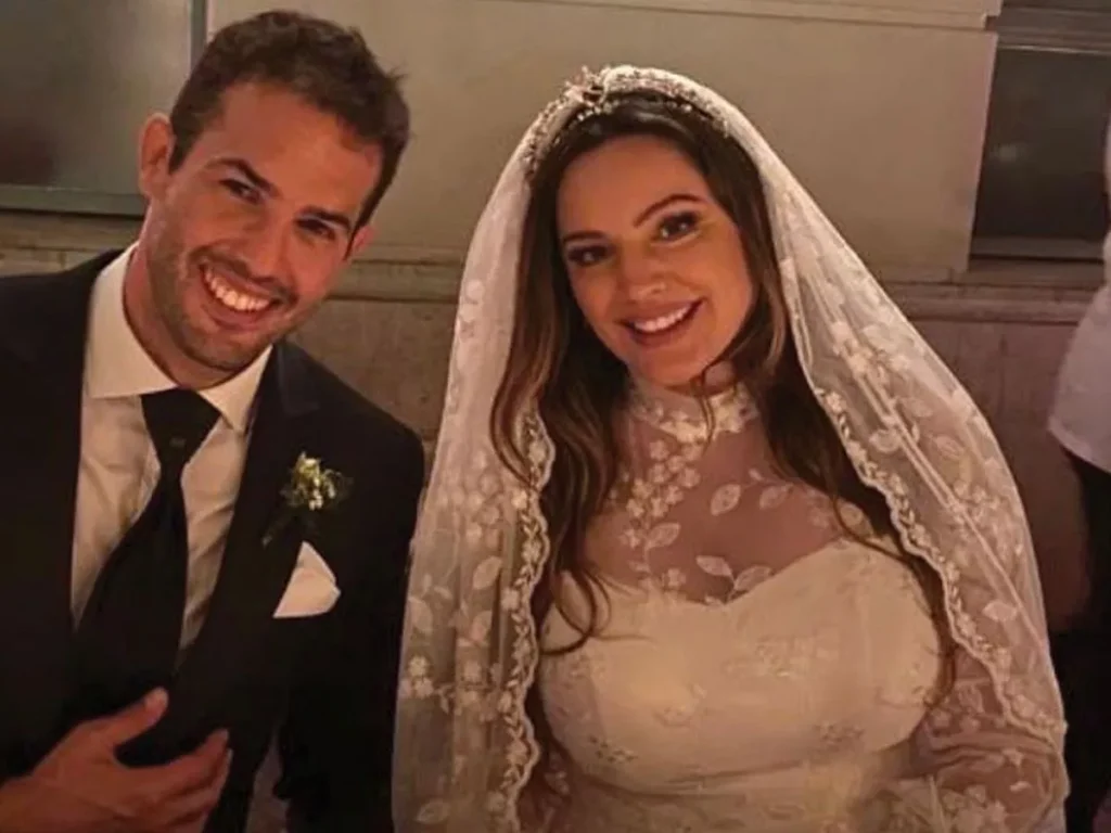 Kelly Brook with husband Jeremy Parisi